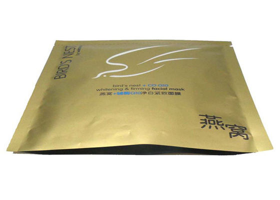 Moisture Proof Three Side Seal Pouch , Medical Facial Mask Heat Seal Pouches