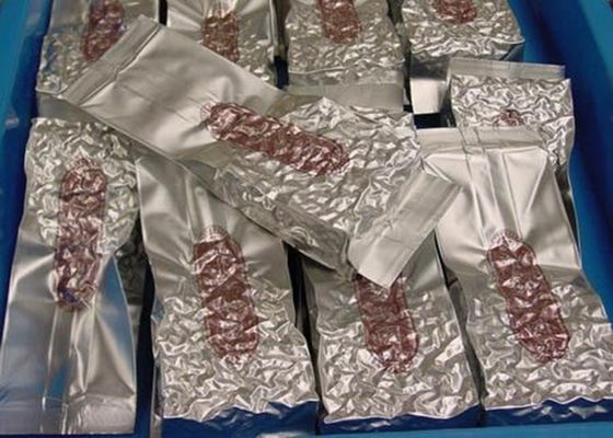 Side Gusset Aluminum Foil Packaging Bags Food Grade Reusable Hand Folding Bottom