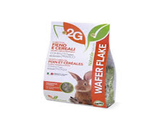 Custom Made Pet Food Packaging Bag Plastic Laminated Food Grade 8 Side Sealed