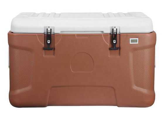 Customized 110L Wheeled Outdoor Plastic Cooler Box Beer Food Fishing Bbq Thermos Ice Insulation