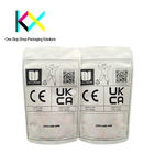 LDPE/EOVH/LDPE Stand Up Recyclable Packaging Pouches For Electronics Products