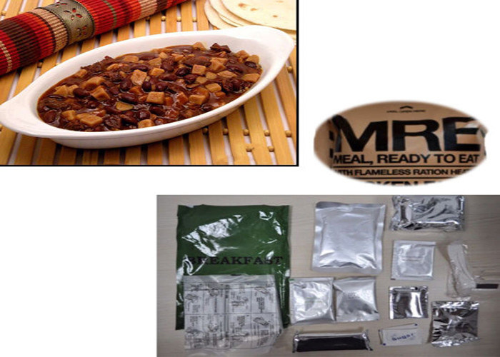 Army Outdoor Flameless Ration Heater Sodium Chloride For Food Self Heating