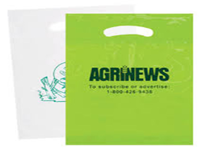 D Cut Handle Eco Friendly Food Packaging Oem Plastic Biodegradable Shopping Bags