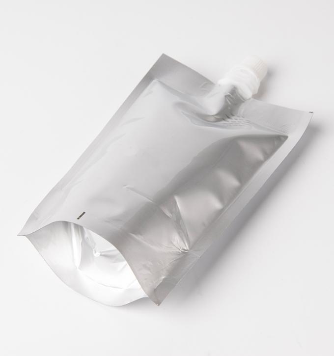 Suction Nozzle Aluminum Foil Packaging Bags Stand Up Special Shaped