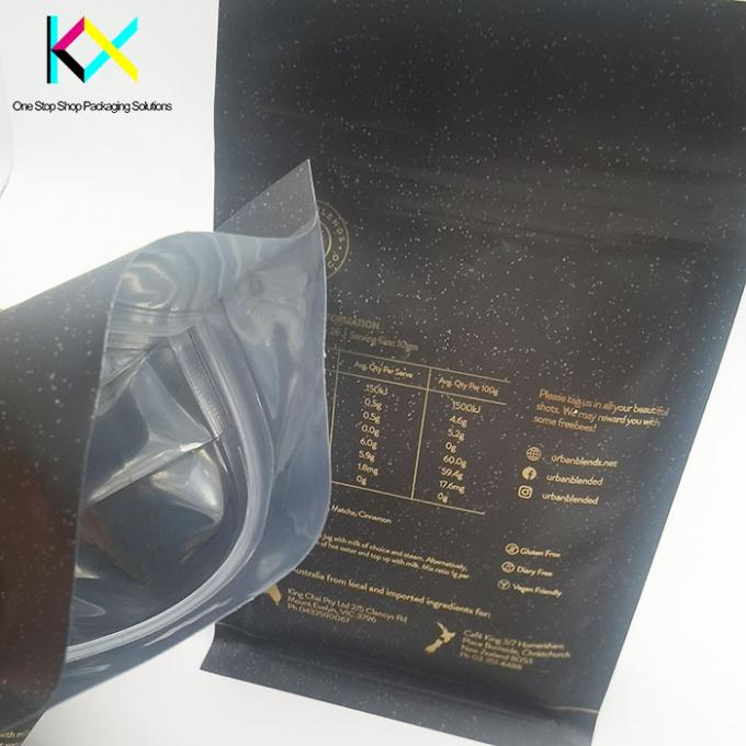 Anpassung Digital gedruckte Verpackungstüten Aluminium Reißverschluss Tasche 5 Skus 2