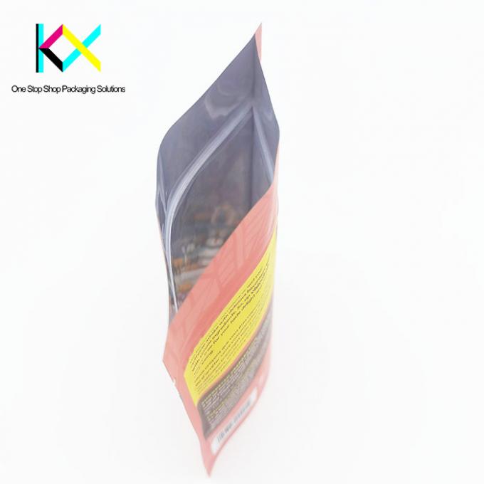 BRC Custom Printed Resealable Food Bags Multi SKUs Chocolate Powder Pouch 3