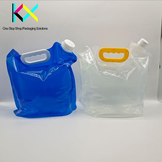 1L 1.5L 2L 3L 5L Liquid Packaging Pouch Juice Pouch Packaging With Handle 1
