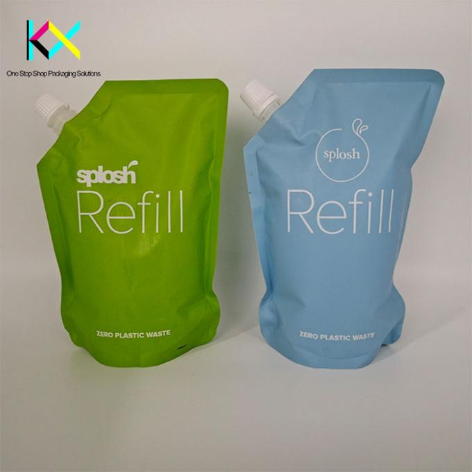 Saco de embalagem líquida MOPP/NY/PE reutilizável Saco de reabastecimento de shampoo Multicolor 0