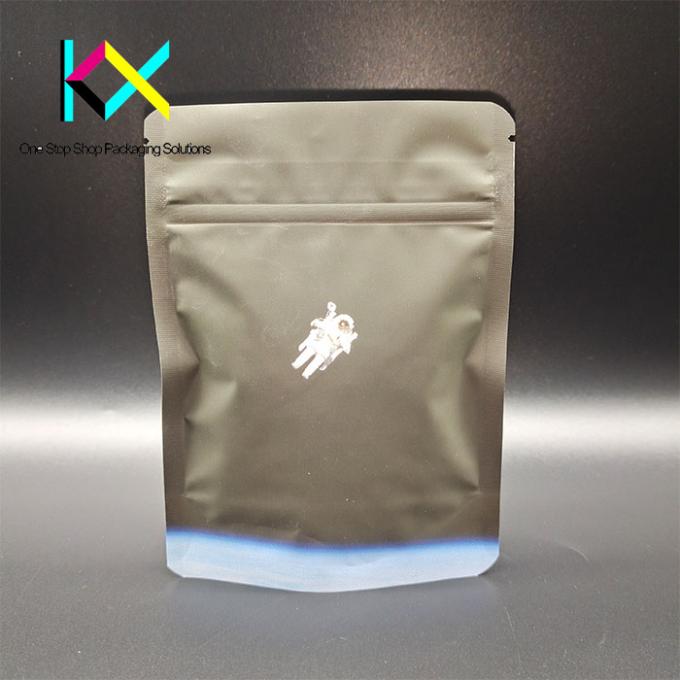 स्टैंड अप रीसेलेबल प्लास्टिक बैग एल्यूमीनियम पन्नी बैग पैकेजिंग ओट्स के लिए गंध प्रूफ 0