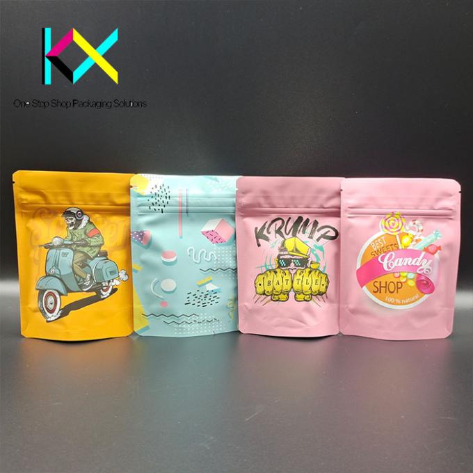 Customized Snack Food Packaging Bags 3.5/7/14/28g Smell Proof Dolypack 2