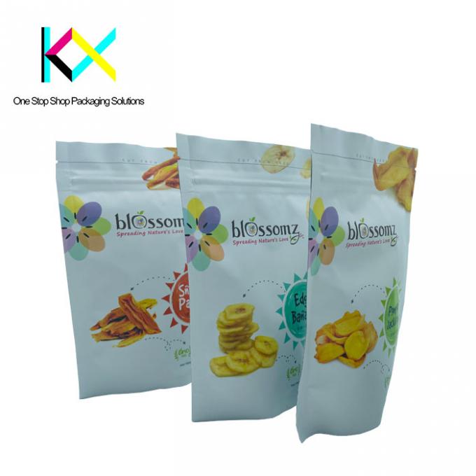 BRC Custom Printed Re-Sealable Food Bags Laminated Foil Snacks Packaging Bags (БРЦ) Напечатанные на заказ мешки с продуктами питания с перезапертой дверью 2