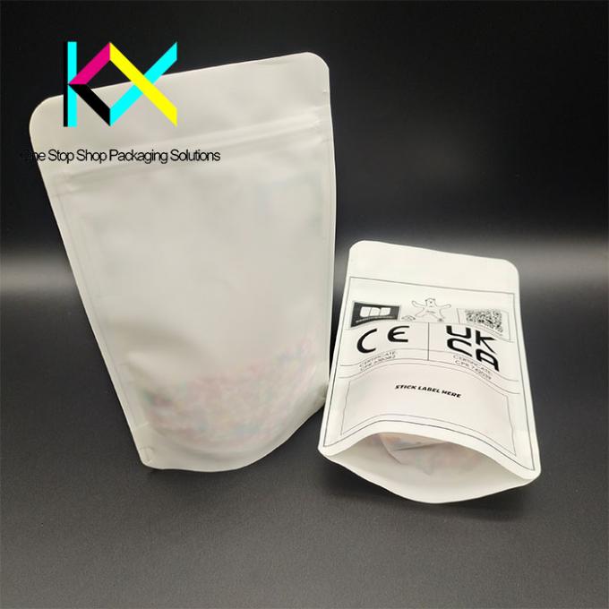 LDPE/EOVH/LDPE Stand Up Recyclable Packaging Pouches For Electronics Products 0