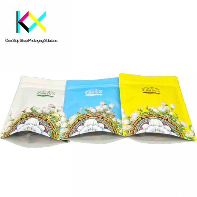 Home Flexible Compostable Packaging Bags Zip Lock Stand Up Bag 0