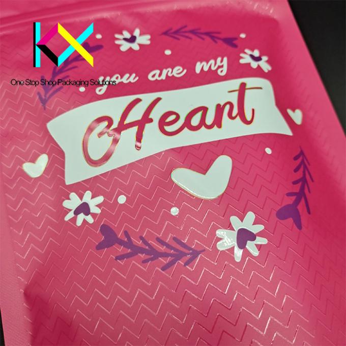 Digital Printed Soft Touch Aluminum Foil Packaging Bags Spot UV Printed Re-Sealable Bags (Bổn giấy nhôm in kỹ thuật số) 5