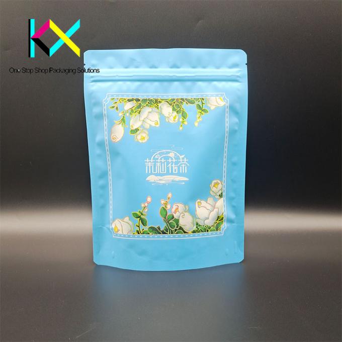 Tasse di confezionamento del tè laminate personalizzabili Tasse di confezionamento del tè con sacchetto di plastica stampato digitalmente 1