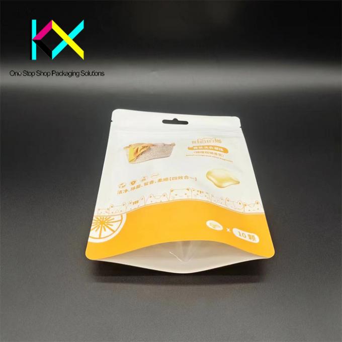 Laundry Pods Commodity Packaging Mylar Ziplock Bag Digital Printing 2
