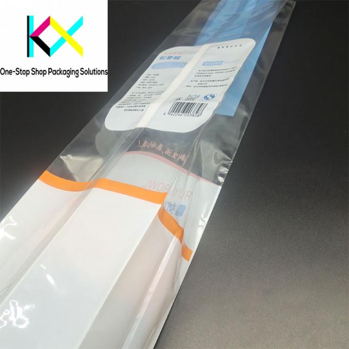 Koffer Commodity Packaging Back Seal Side Gusset Plastic Bags 120um Dikte 1