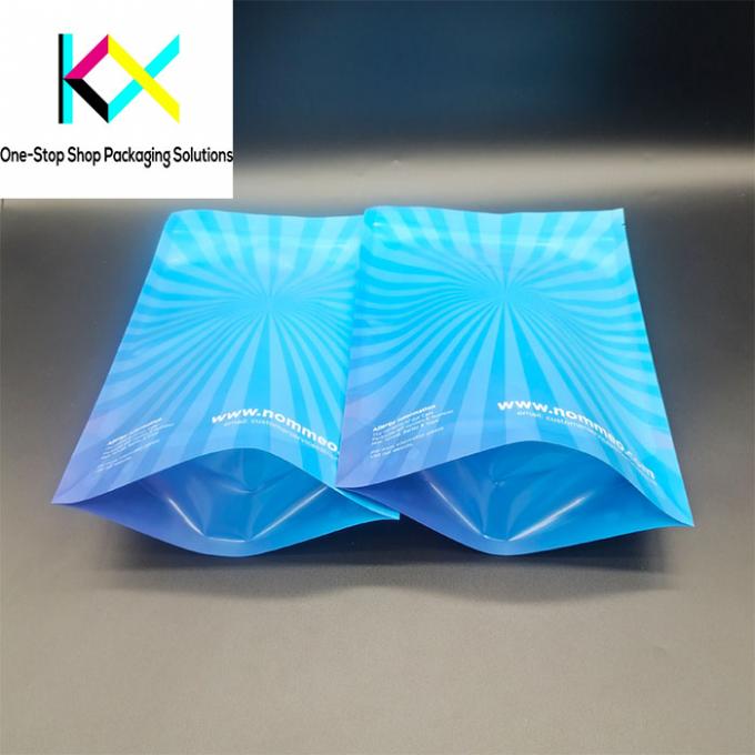 ISO9001 Clear Window Stand Up Plastic Bags Food Packaging Doypack 130um 2