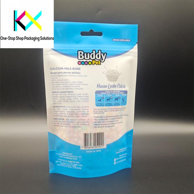 Customized design 130um Stand up Pouch with Digital Printing for Pet Food Packaging Bags 4