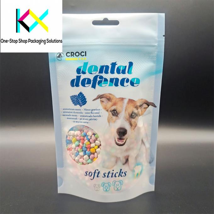 Customized Digital Printing Packaging Stand Up Pouch For Pet Food Packaging Bags 0