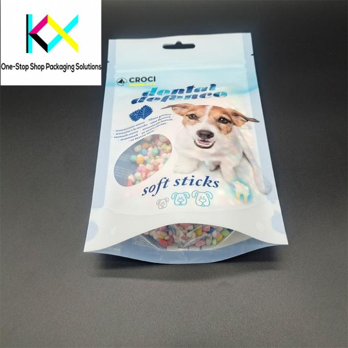 Gepersonaliseerde digitale drukverpakking Stand-up pouch voor huisdiervoedsel verpakkingszakken 1