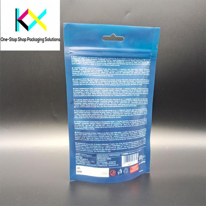 Gepersonaliseerde digitale drukverpakking Stand-up pouch voor huisdiervoedsel verpakkingszakken 6