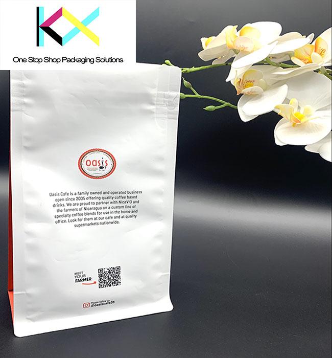 Zastosowany projekt Drukowany Chiński Producent OEM Top Zipper Plastic Food Packaging Bag Stand Up Pouch Ziplock Coffee Bag 3