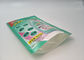 Seal Up Printed Kraft Stand Up Zipper Pouch Bags Customized For Washing Liquid
