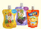 Leakage Proof Tomato Sauce Stand Up Pouch With Spout Packaging Logo Printed ,10 colors printing