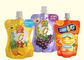 Leakage Proof Tomato Sauce Stand Up Pouch With Spout Packaging Logo Printed ,10 colors printing