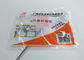 High Barrier Plastic Pouch Packaging Multi Layer BRC Standard Mylar Heat Sealing With Tear Notch