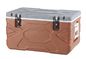 Insulated Ice Cold Chain Packaging 40L Food / Drinking Storage Cooler Box With Wheels