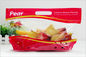 Heat Seal Transparent Fresh Fruit Bags Packaging Pouch Gravure Printing FDA Standard