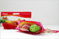 Heat Seal Transparent Fresh Fruit Bags Packaging Pouch Gravure Printing FDA Standard