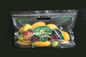 Zip Lock Fresh Organic Fruit Plastic Bag Moisture Proof Non Toxin With Holes / Handle