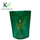 Golden Hot Foil Stamping Digital Printed Packaging Bags Ketebalan 125um