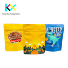 CMYK Color Digital Printed Packaging Bags With Child Resistant Zipper Closure