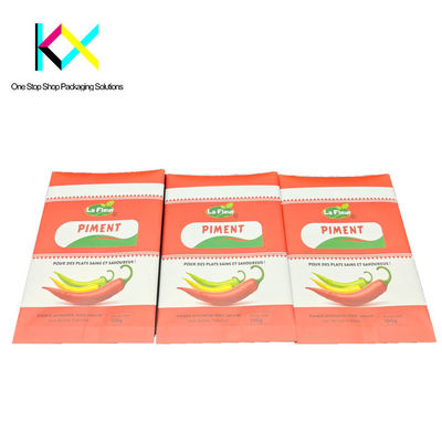 Matte Surface Recyclable Packaging Bags Back Seal Pouch BRC Certified
