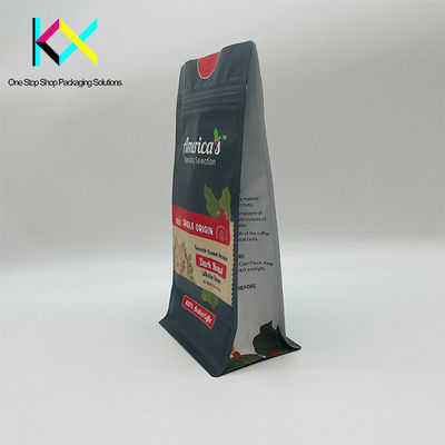 OEM গ্যাসেটেড কফি প্যাকেজিং ব্যাগ অ্যালুমিনিয়াম ফয়েল ল্যামিনেটেড ব্যাগ