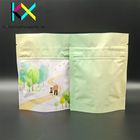 Aluminized Foil Snack Packaging Bags Soft Touch Custom Printed Food Pouches