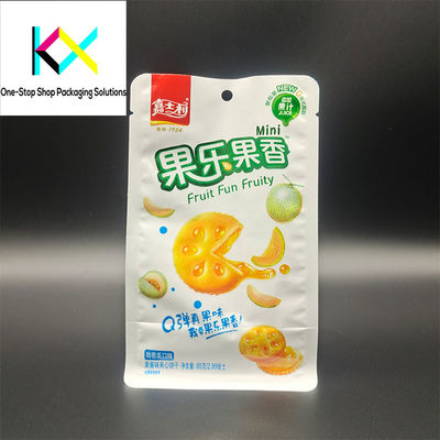 Gorąca sprzedaż Digital Printing Flat Bottom Pockets Spot UV for Snacks and Food