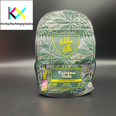 Shaped Pouches for Food Snacks , Custom Food Packaging Bags with Digital Printing