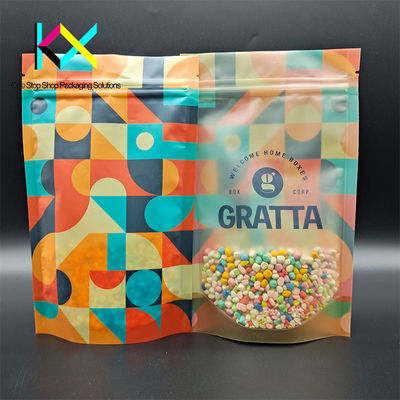 Customizable Laminated Food Packaging Bags Digital Printed Tea Plastic Pouch