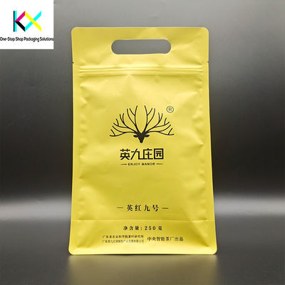 Thùng đóng gói tái chế đáy phẳng PE Thùng trà đứng