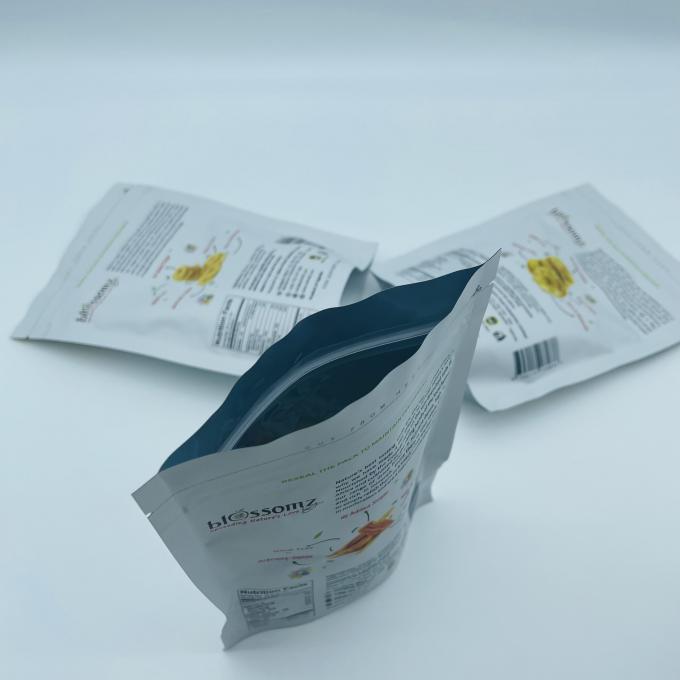 Multiple Skus Snacks Packing Pouch Stand Up Mylar Food Bags MOPP/PET/AL/PE 2