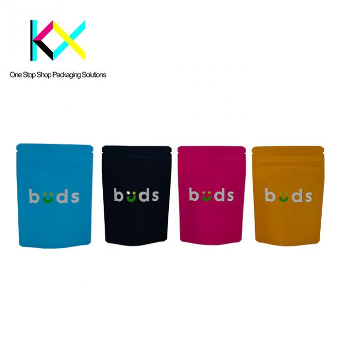 Multiple SKUs  Plastic Pouch Bags With Moisture Proof  Matte Stand Up Pouches 4