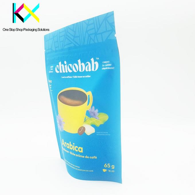 Aluminum Foil Protein Pouch Packaging Custom Plastic Zipper Bag Childproof 0