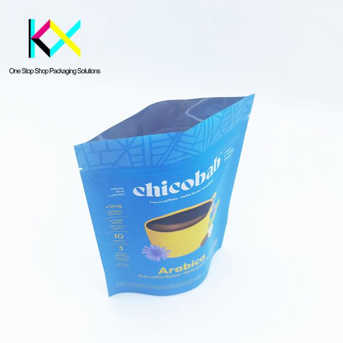 Aluminum Foil Protein Pouch Packaging Custom Plastic Zipper Bag Childproof 2