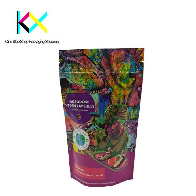 130um-140um Cookies Packaging Pouch Banana Chips Packaging Bag easy tear 4