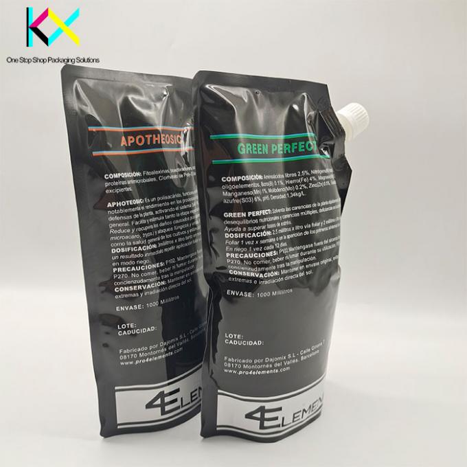 Digital Printed Liquid Packaging Pouch Plastic Hand Soap Pouches 140um 2